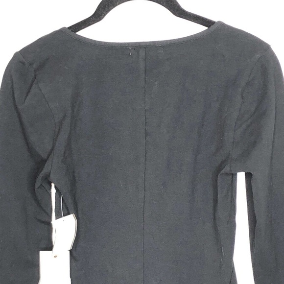 NWT Good American Womens Essential Biker Jumpsuit Size Medium Black Long Sleeve - Picture 8 of 10